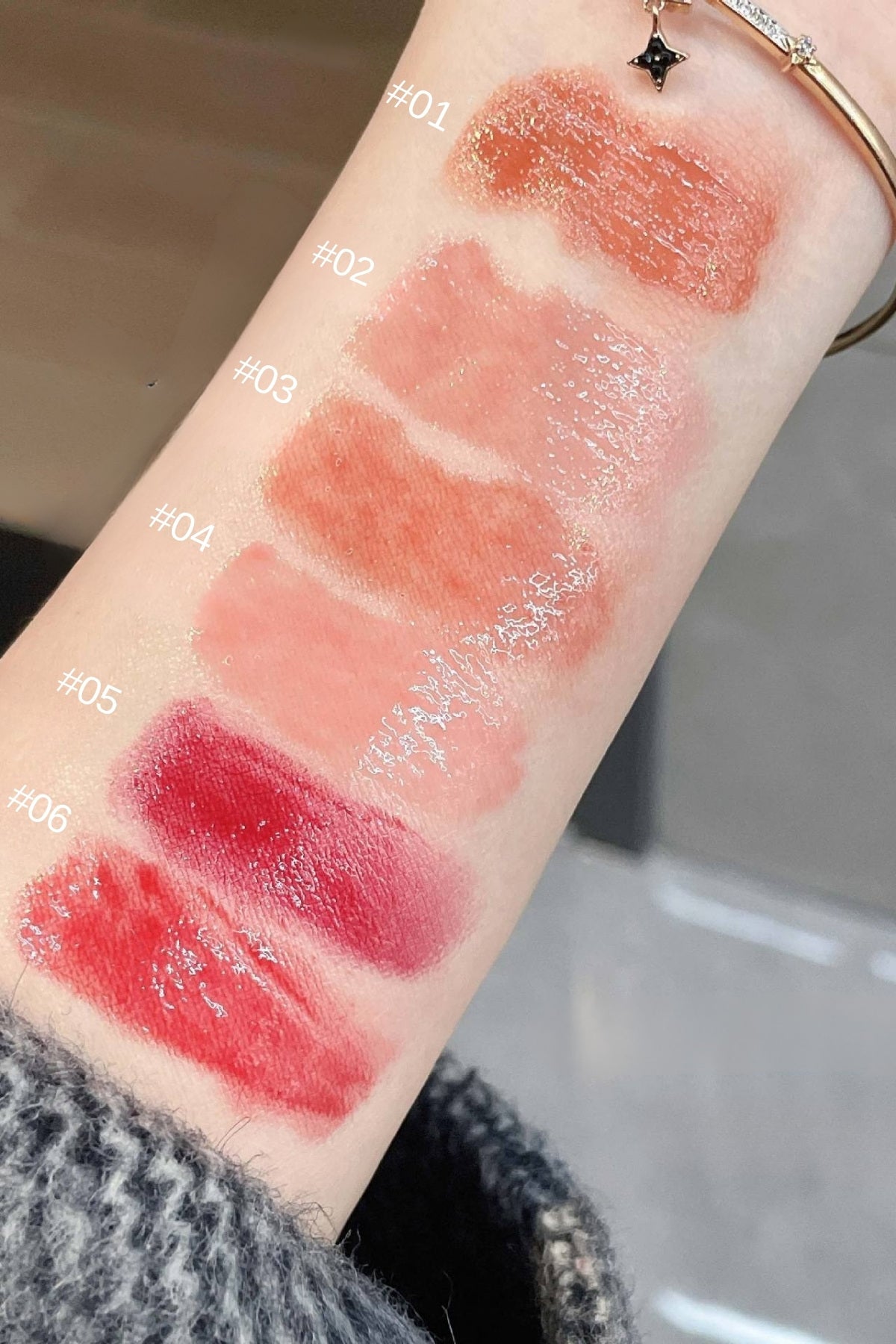 Çiçekli Kalpli Jelly Stick Ruj, Flortte Lipstick