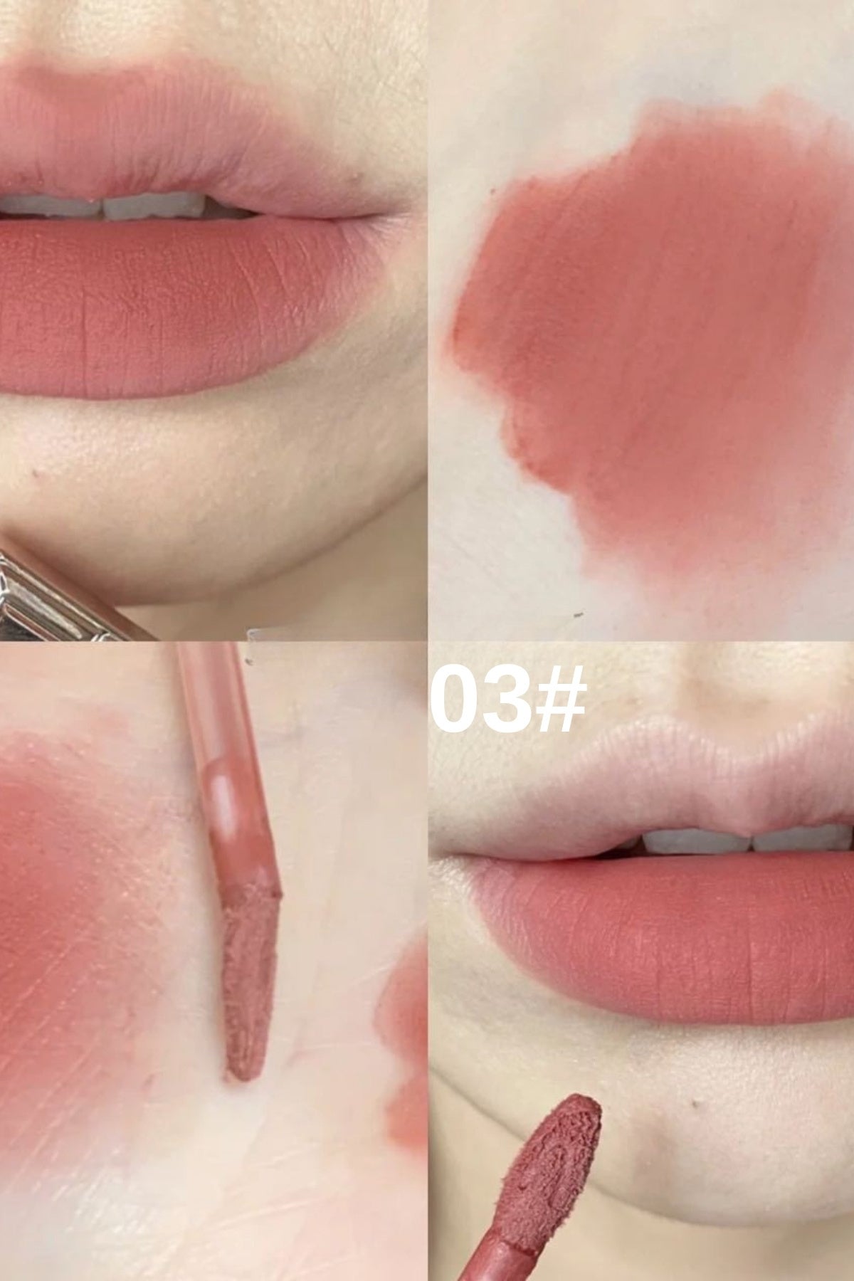 Velvet Mat Likit Ruj, Uzun Süre Kalıcı, Pürüzsüz ve Yoğun Pigment