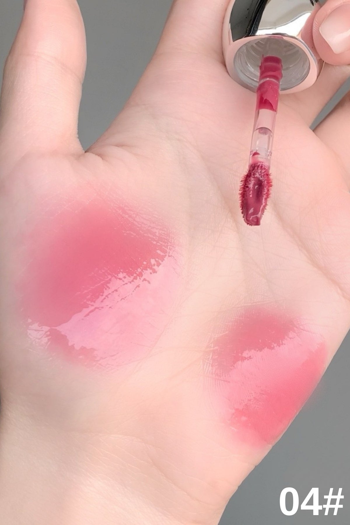 Fiyonklu Dudak Tint, Parlak ve Nemli Bitiş, Lip Glaze, Kore Tarzı