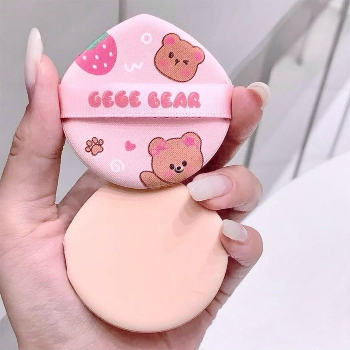 Ayıcıklı Nude Efektli Cushion Parlak Fondöten